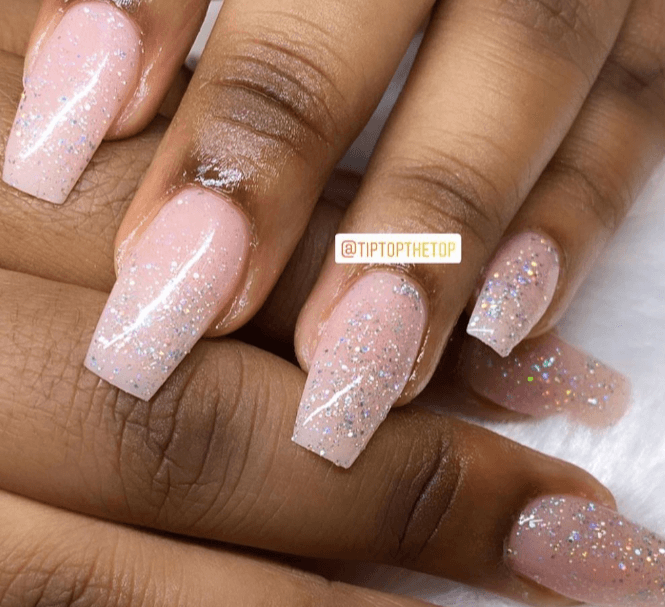 Glitternagels - Tip Top Nagels