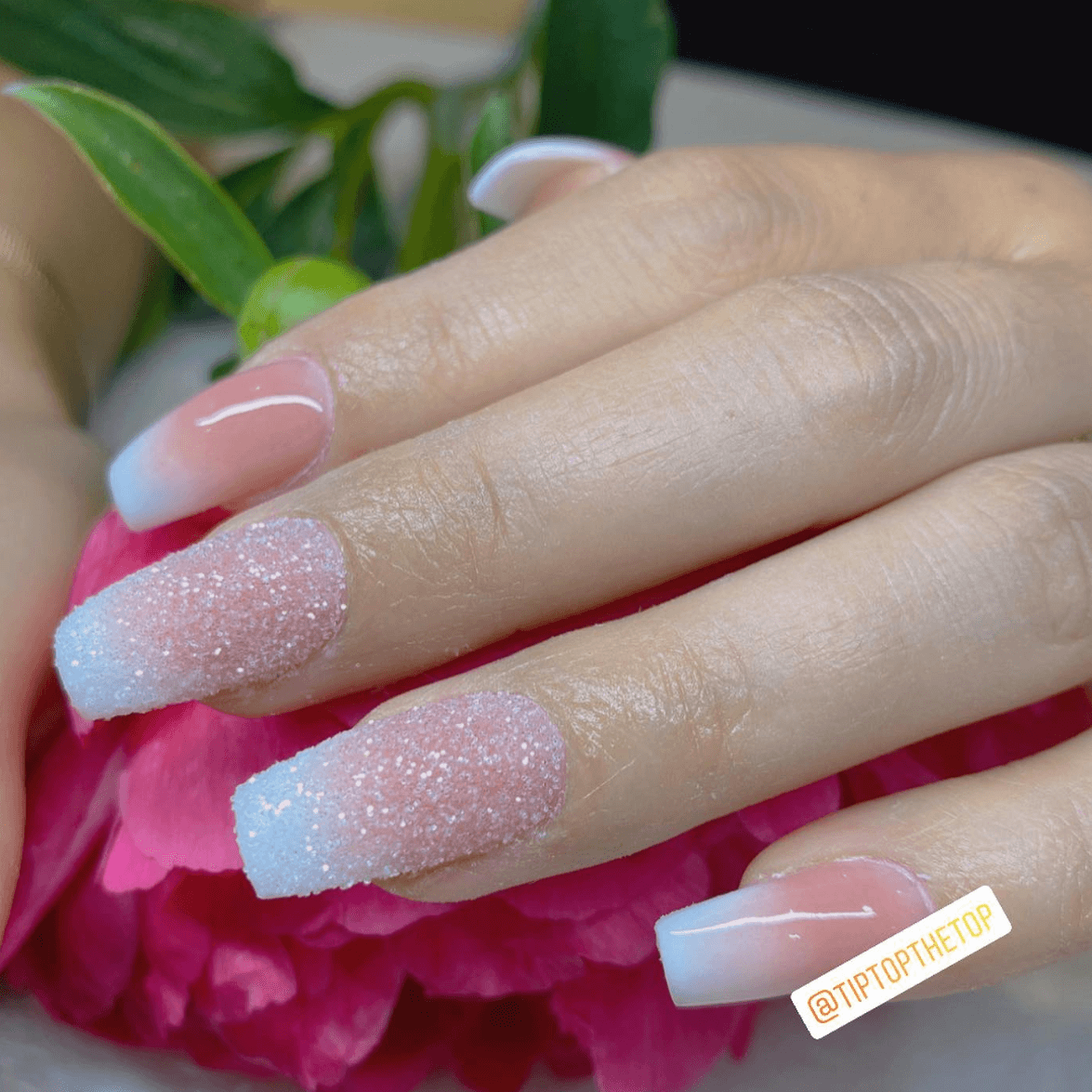 Glitternagels - Tip Top Nagels